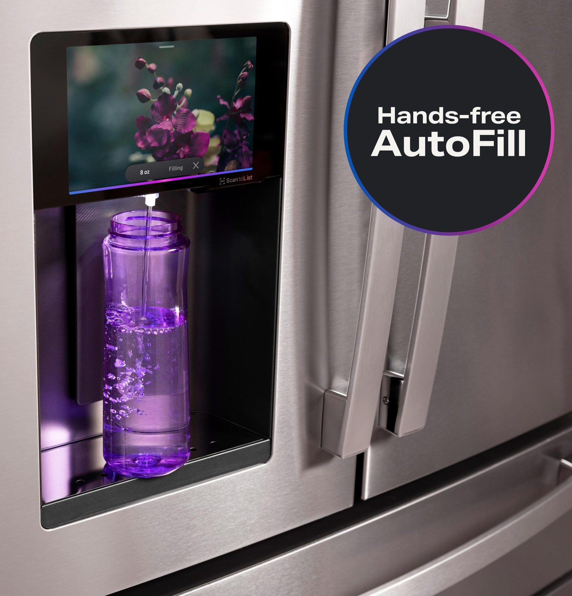 Ge Appliances PVD28HYYFS Ge Profile™ Energy Star® 27.9 Cu. Ft. Smart 4-Door French-Door Refrigerator With Kitchen Assistant™