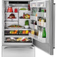 Kitchenaid KBBL206ESS Built-In Stainless Bottom Mount Refrigerator 20.9 Cu. Ft. 36