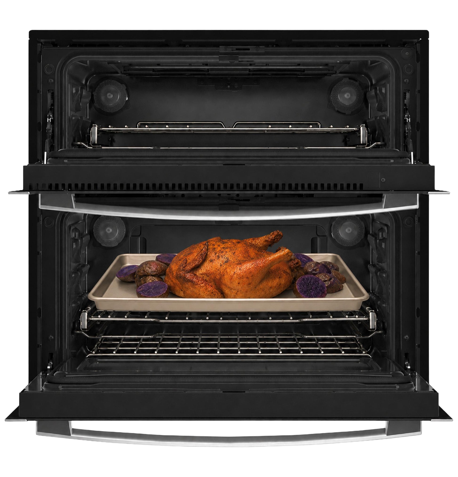 Ge Appliances PTS9200SZSS Ge Profile™ 30" Smart Built-In Twin Flex Convection Wall Oven