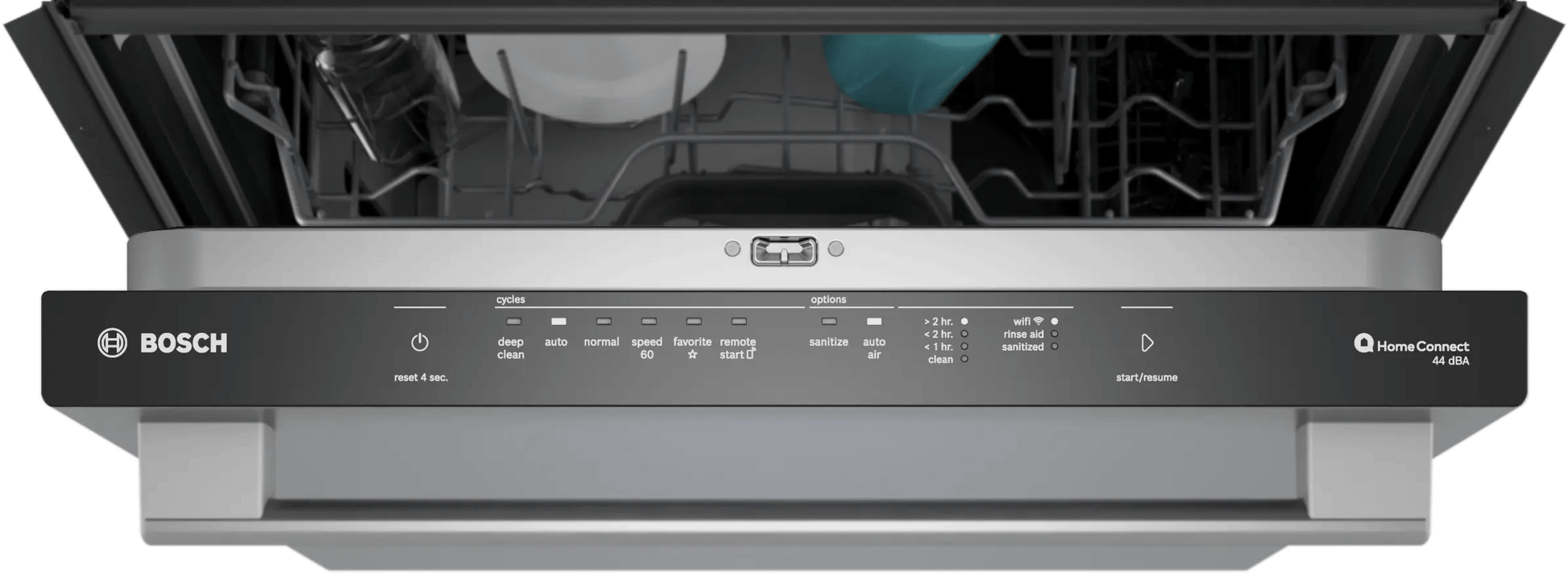 Bosch SHX65DM5N 500 Series, Built-Under Dishwasher, 24'', Brushed Steel Anti-Fingerprint