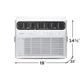 Frigidaire FHWW125WE1 12,000 Btu Inverter Window Room Air Conditioner With Wi-Fi (Energy Star)