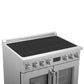 Forno FFSIN095036 Forno Torino 36 Inch French Door Induction Range With Air Fryer And True Convection Oven