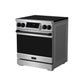 Thor Kitchen RSI30BLK 30 Inch Professional Induction Range With Tilt Panel Touch Control In Stainless Steel And Black Gordon Ramsay Series