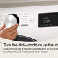 Lg DLEX5800A 7.4 Cu. Ft. Ultra Large Capacity Smart Front Load Electric Dryer With Turbosteam®, Ai Sensing And Hybrid Electronic Controls With Lcd Display