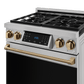 Thor Kitchen RSG30LPBRZ 30 Inch Professional Lp Range With Tilt Panel Touch Control In Stainless Steel/Bronze Gordon Ramsay Series - Rsg30Lp-Brz