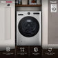Lg WM6998HVA Ventless Washer/Dryer Combo Lg Washcombo™ All-In-One 5.0 Cu. Ft. Mega Capacity With Inverter Heatpump™ Technology And Direct Drive Motor