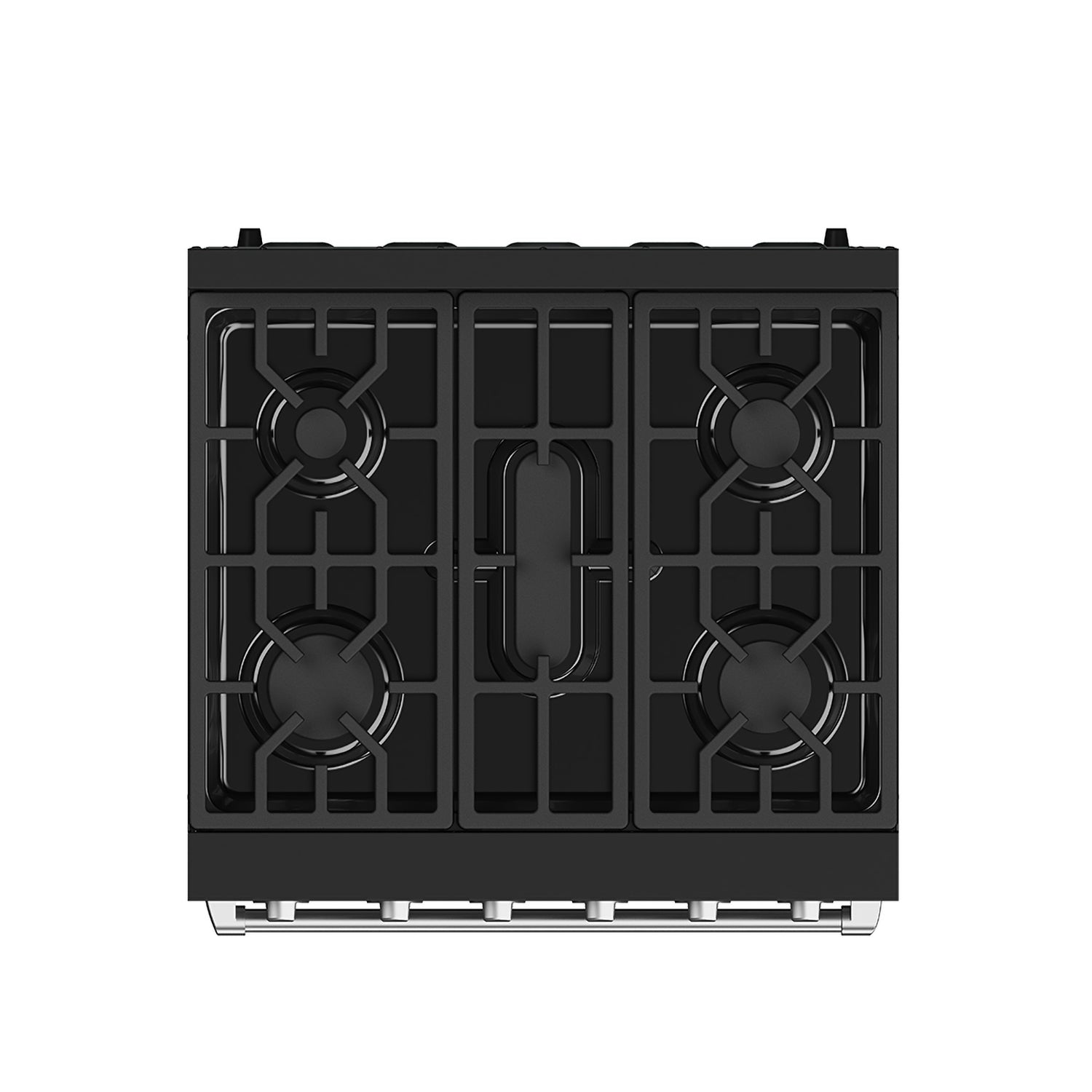 Thor Kitchen RSG30PBLPSS 30 Inch Professional Liquid Propane With Precision Knob Control In Black/Stainless Steel