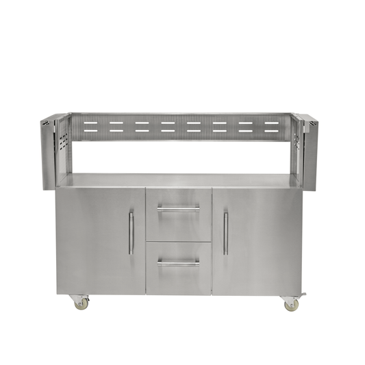 Coyote C3HY50CT Cart For 50" Hybrid Or Combo Grill