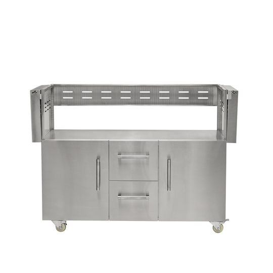 Coyote C3HY50CT Cart For 50" Hybrid Or Combo Grill