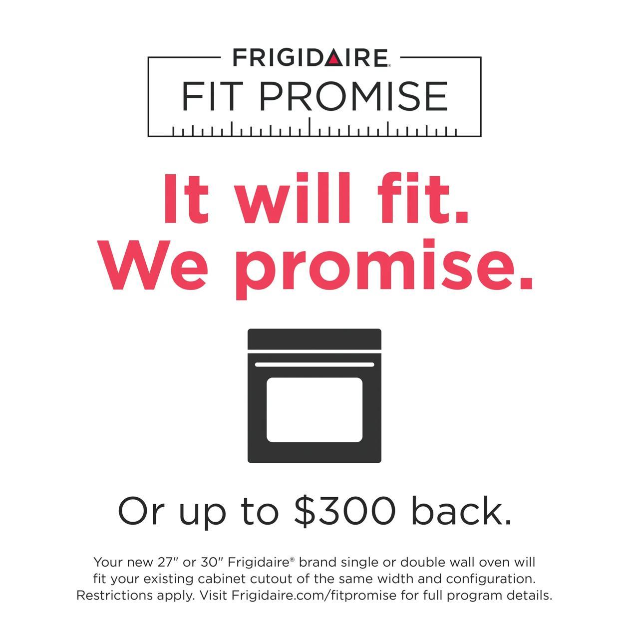 Frigidaire PCWD3085AF 30" Double Wall Oven With Stone-Baked Pizza Mode