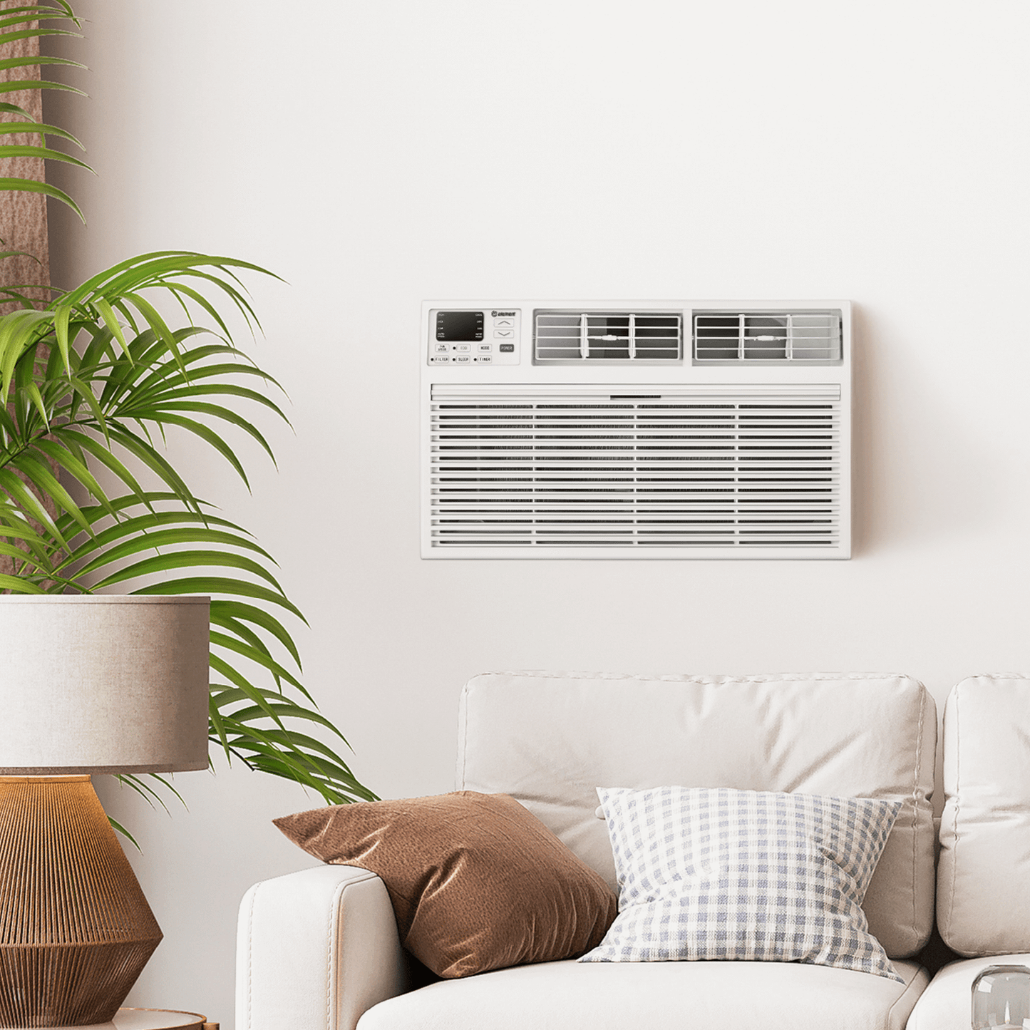 Element Appliance ETTW08E Element Through-The-Wall 8,000 Btu Air Conditioner - White (Ettw08E)