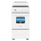 Avanti CERU200P0W Avanti 20-Inch Freestanding Electric Range With Ceramic Glass Cooktop, In White (Ceru200P0W)