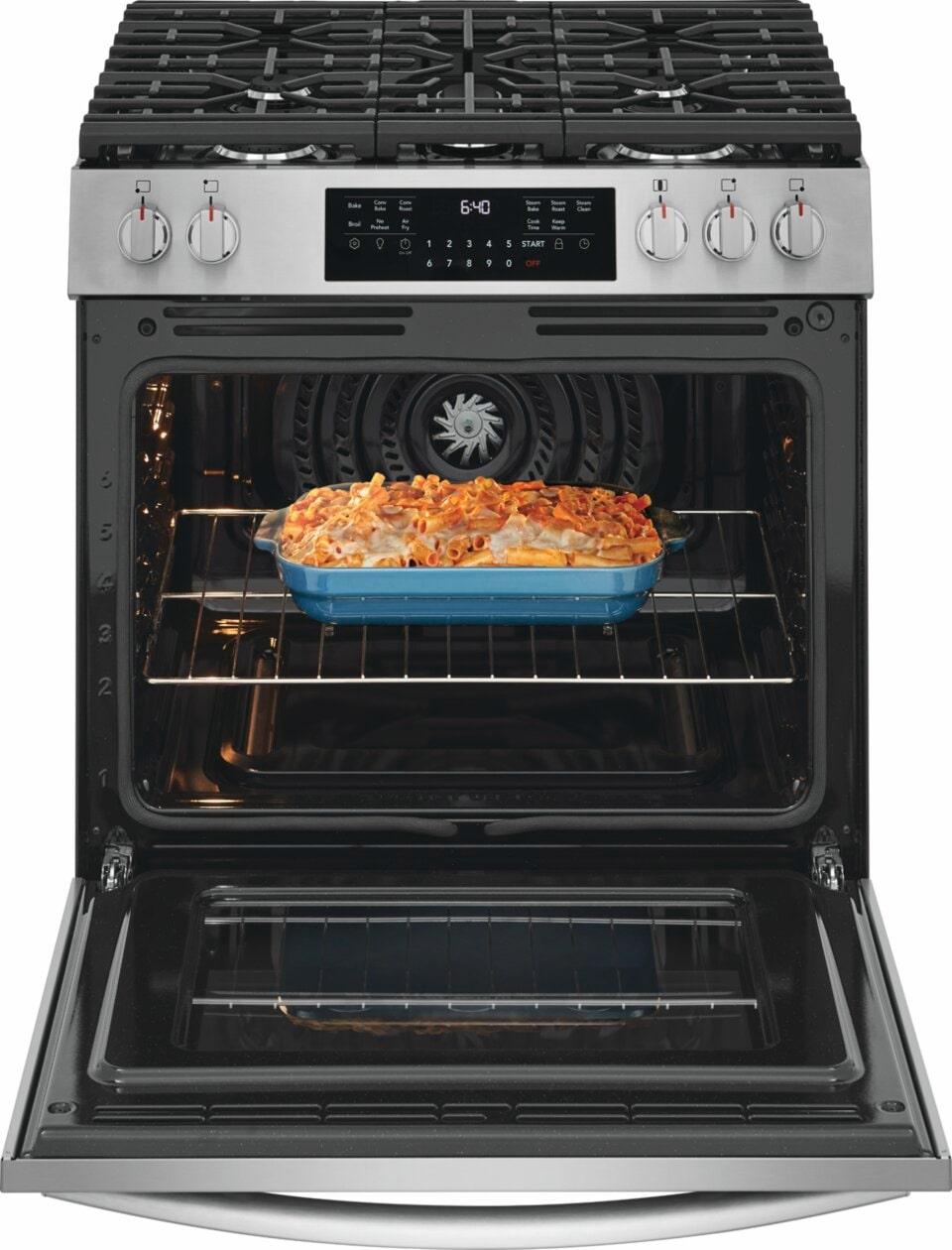 Frigidaire GCFG3059BF 30" Front Control Gas Range
