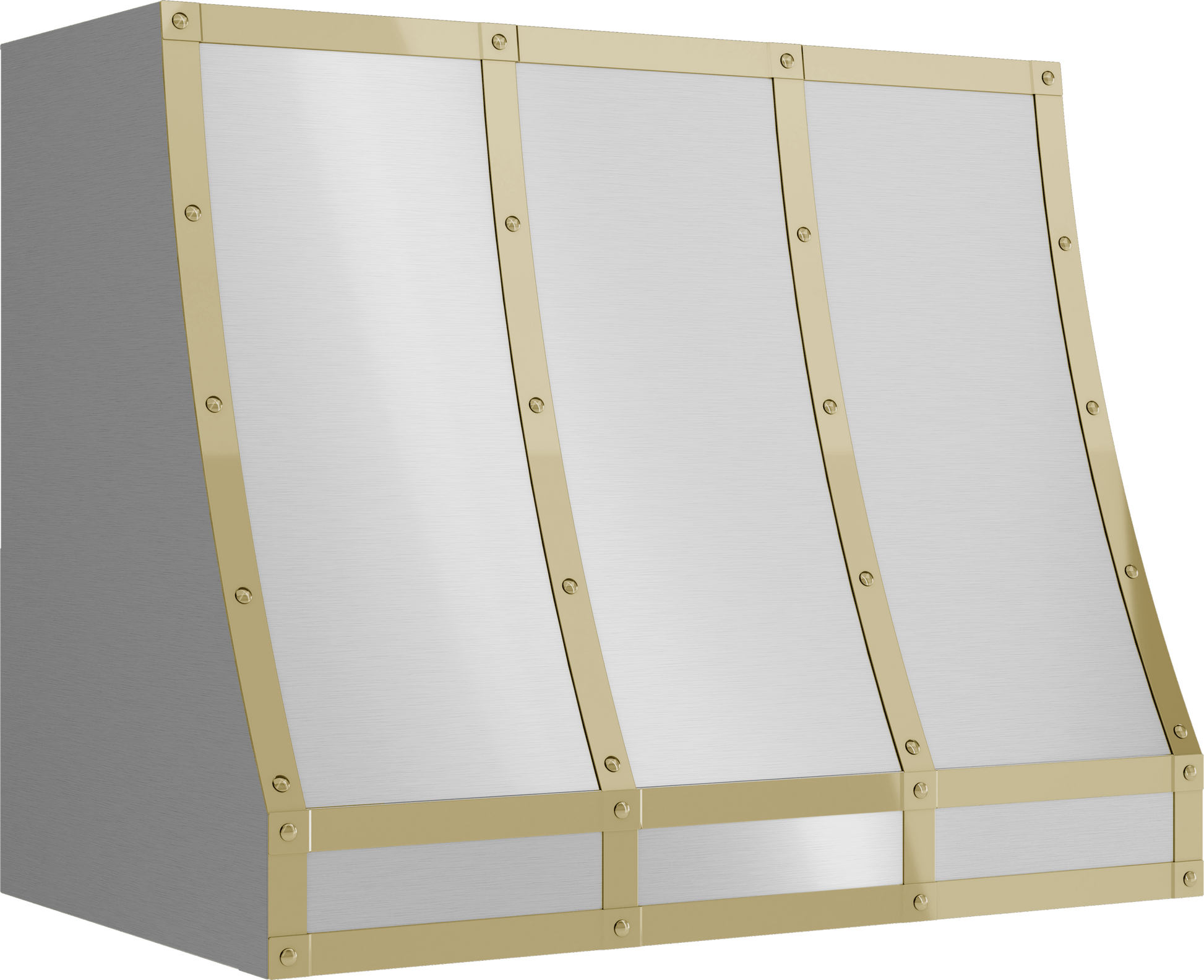 Zephyr BKFT36APG Forte Hood Banding Kit, 36In, Polished Gold