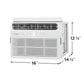 Frigidaire FHWC054TE1 5,000 Btu Window Room Air Conditioner