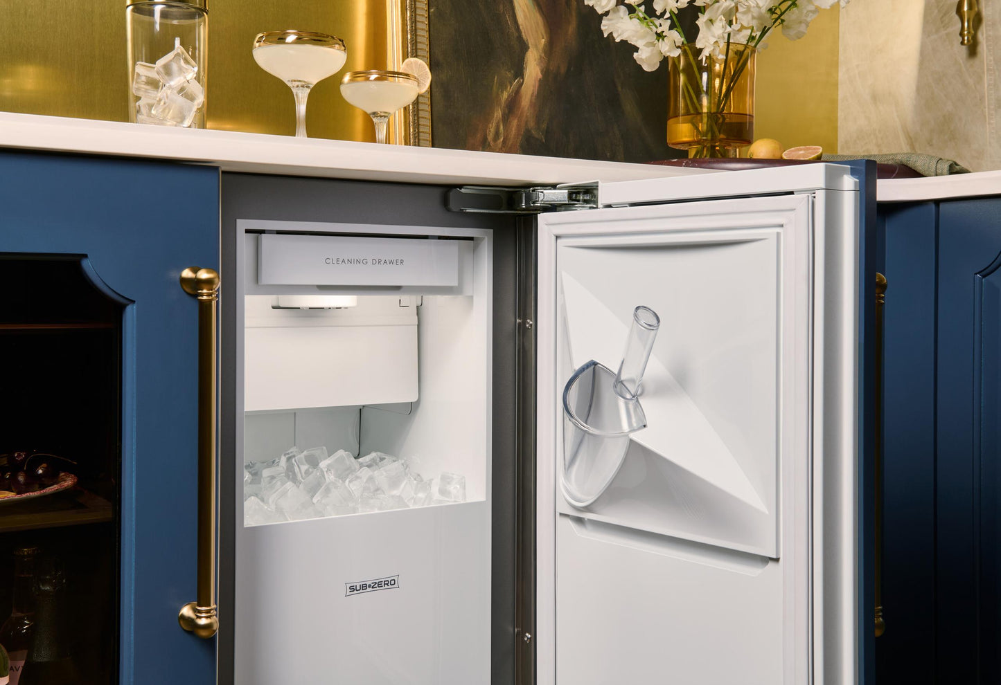 Sub-Zero DEU1550IPL 15" Designer Undercounter Ice Maker With Pump - Panel Ready