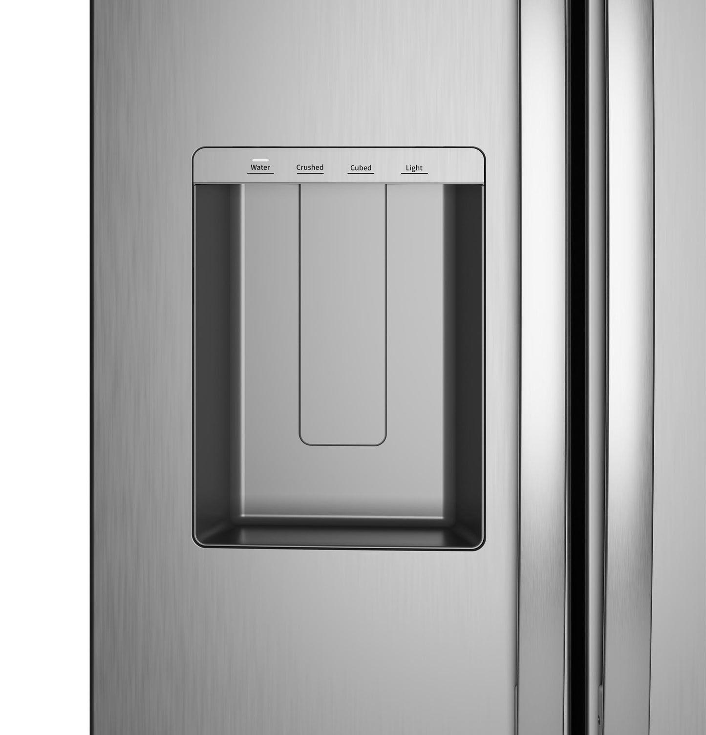 Ge Appliances GSE28NYYFS Ge® Energy Star® 27.9 Cu. Ft. Side-By-Side Refrigerator With Extra Tall Dispenser And In-Door Icemaker