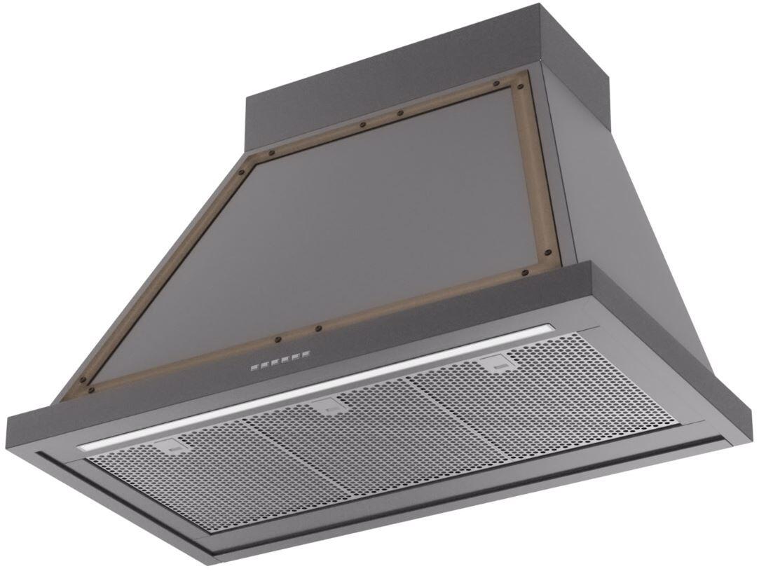 Ilve UANB36MGB Nostalgie 36 Inch Matte Graphite Wall Mount Range Hood