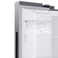 Samsung RS70H27SDR Bespoke Ai Side-By-Side Sphere Ice™ External Water & Ice Dispenser 27 Cu.Ft.