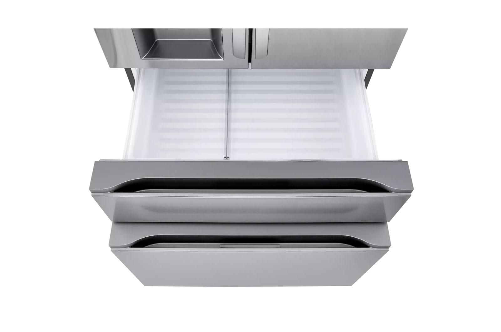 Lg LF25G8330S 25 Cu. Ft. Smart Counter-Depth Max™ 4-Door French Door Refrigerator With Full-Convert Drawer™