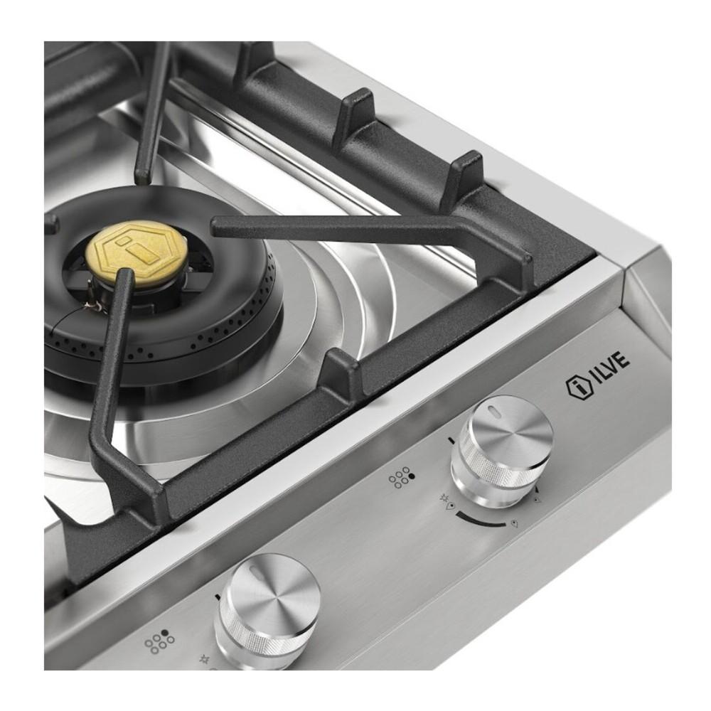 Ilve UHCP965FSSLP Ilve Uhcp965Fsslp Professional Plus Ii 36 Inch Gas Cooktop With Griddle, In Stainless Steel (Liquid Propane)