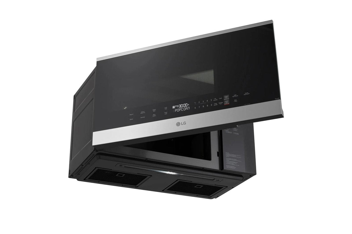 Lg MVEL2034X 2.0 Cu. Ft. Wi-Fi Enabled Over-The-Range Microwave Oven With Easyclean®