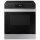 Samsung NSE6DG8100SR Bespoke 6.3 Cu. Ft. Smart Slide-In Electric Range With Precision Knobs In Stainless Steel