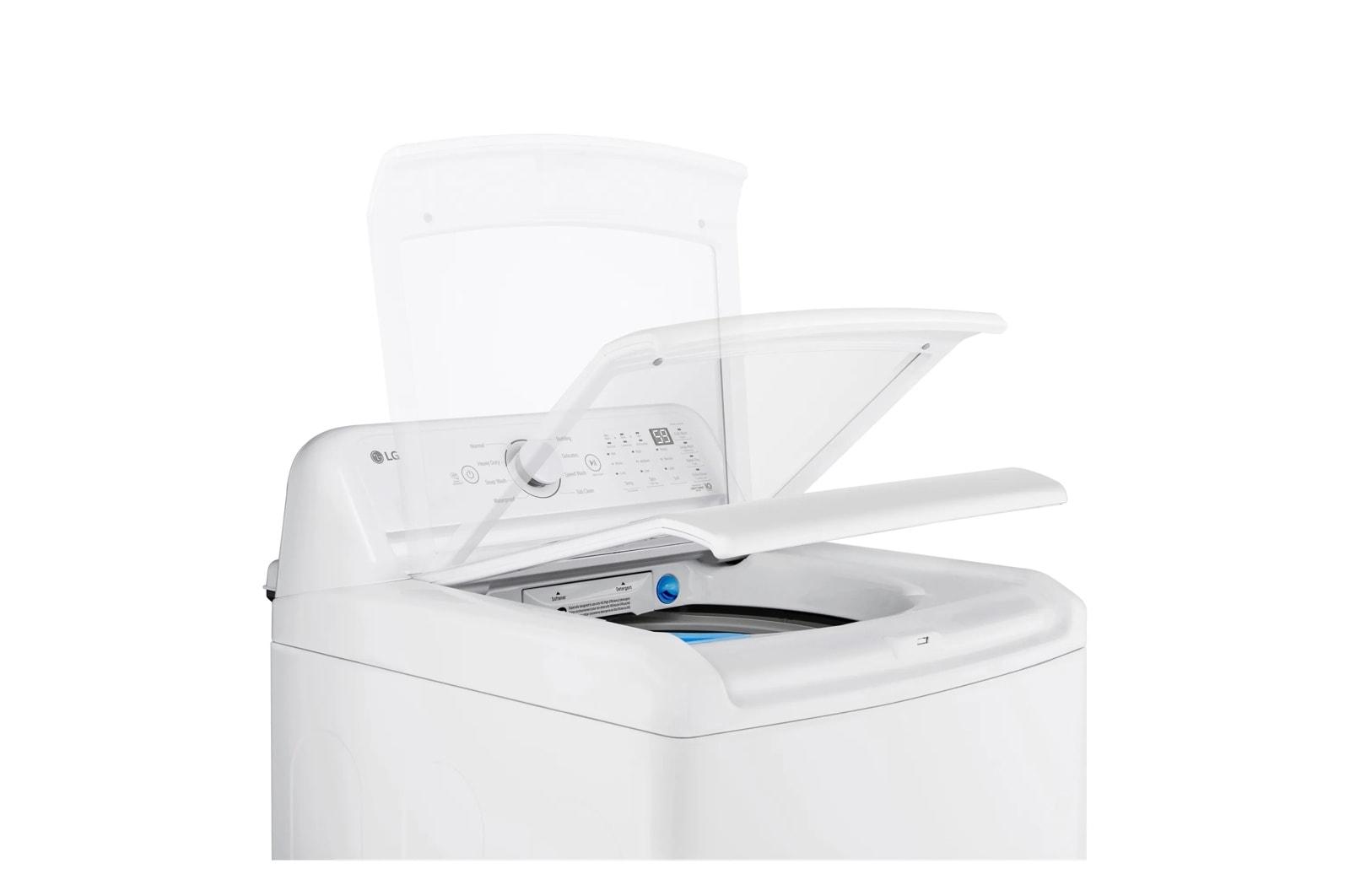 Lg WT7010CW 4.5 Cu. Ft. Ultra Large Capacity Top Load Washer With Impeller & Turbodrum™ Technology