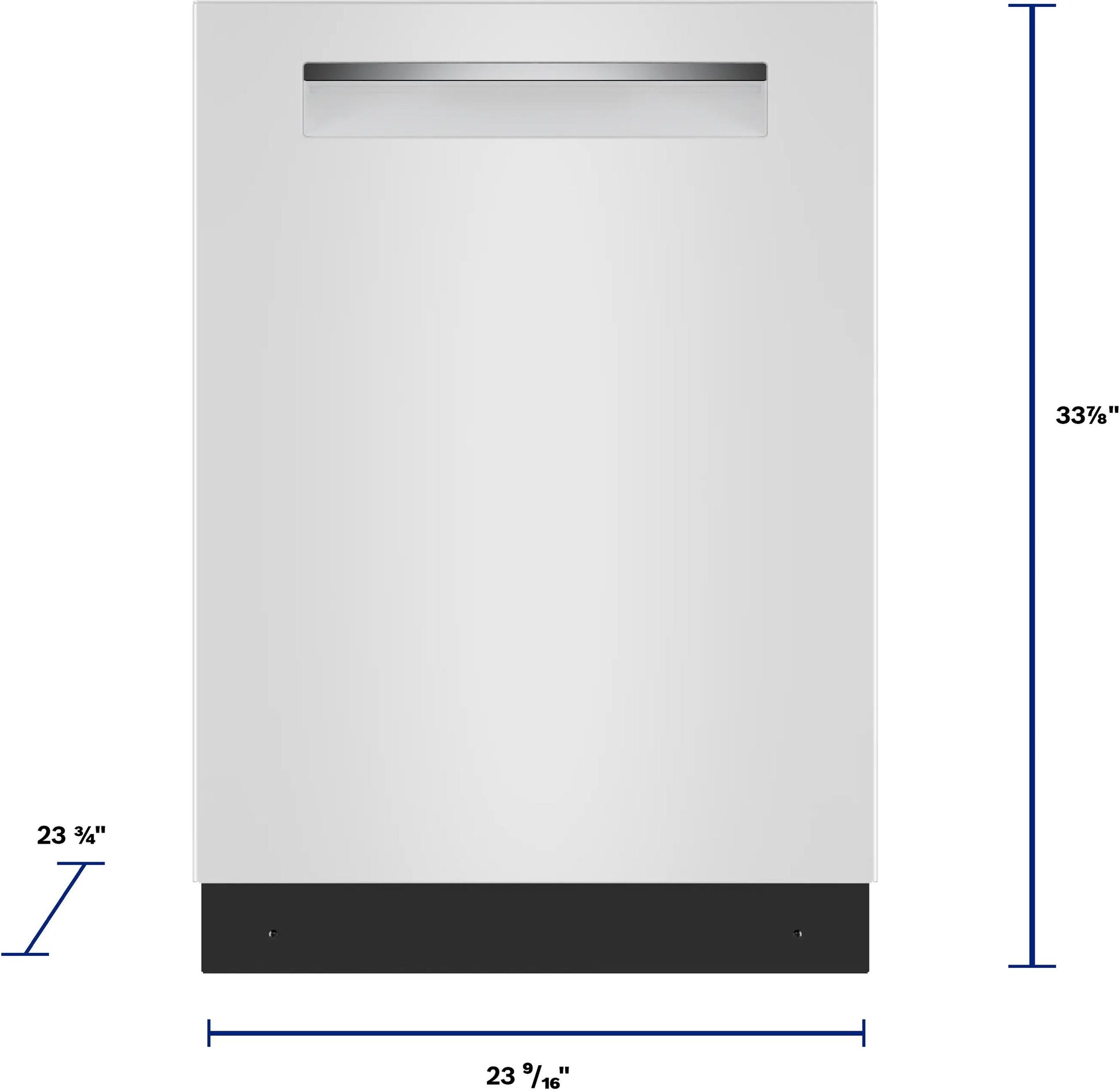 Bosch SHP65DM2N 500 Series, Built-Under Dishwasher, 24'', White