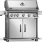 Napoleon Bbq RP625SIBNSS2 Rogue Pro 625 Sib With Infrared Side Burner , Natural Gas, Stainless Steel