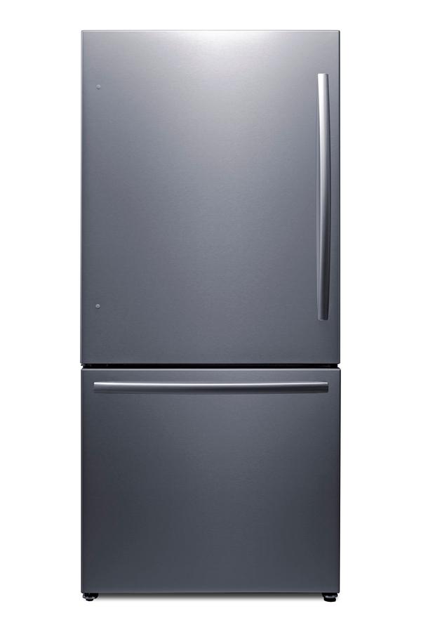 Summit FFBF179SSIMLHD 31" Wide Bottom Freezer Refrigerator With Icemaker