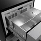 Thor Kitchen RZ24UBLK 24 Inch Undercounter Built-In / Freestanding Drawer Freezer - Stainless Steel/Black Gordon Ramsay Series