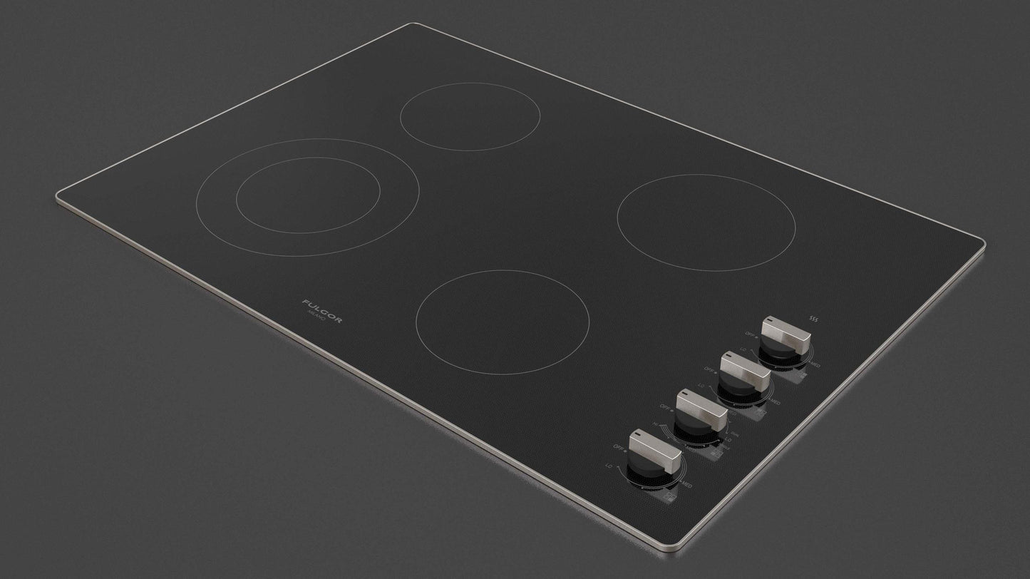 Fulgor Milano F3RK30S2 30" Radiant Cooktop With Knobs