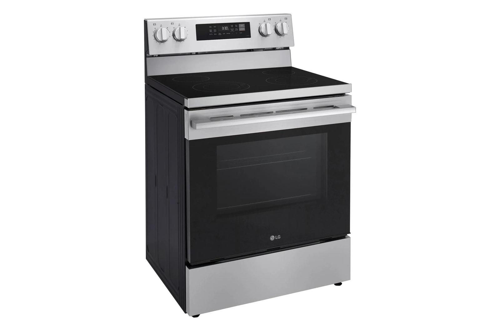 Lg LREN6321YE 6.3 Cu. Ft. Smart Wi-Fi Enabled Electric Range With Air Fry & Easyclean®