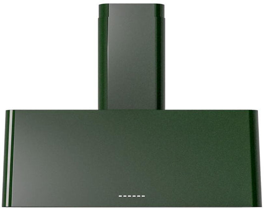 Ilve UAG36EG Nostalgie 36 Inch Emerald Green Wall Mount Range Hood