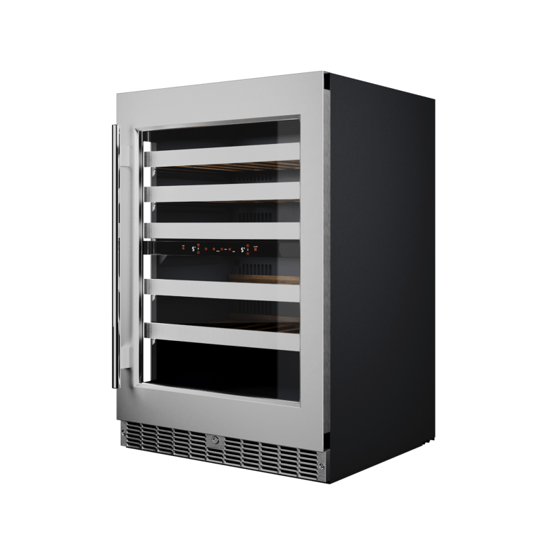 Element Appliance EWD24BES Cellara By Element 24 In., 46 Bottle Dual-Zone Wine Cooler - Stainless Steel