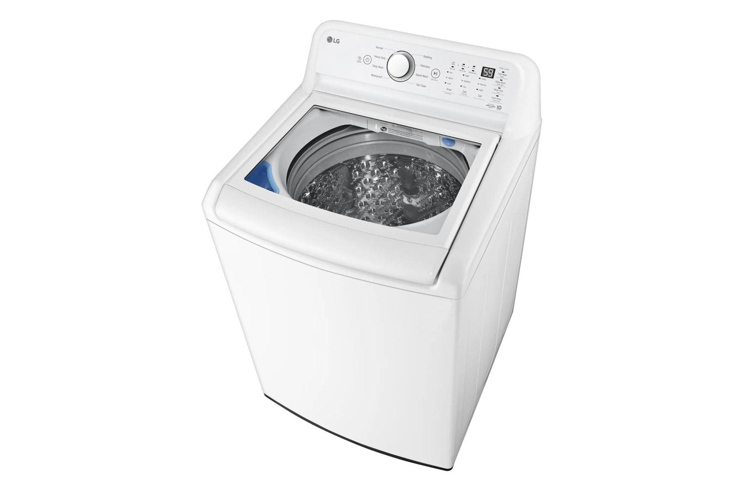 Lg WT7010CW 4.5 Cu. Ft. Ultra Large Capacity Top Load Washer With Impeller & Turbodrum™ Technology