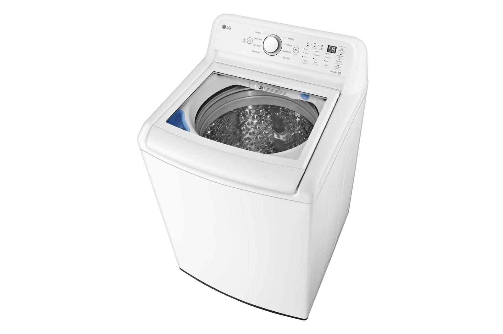 Lg WT7010CW 4.5 Cu. Ft. Ultra Large Capacity Top Load Washer With Impeller & Turbodrum™ Technology