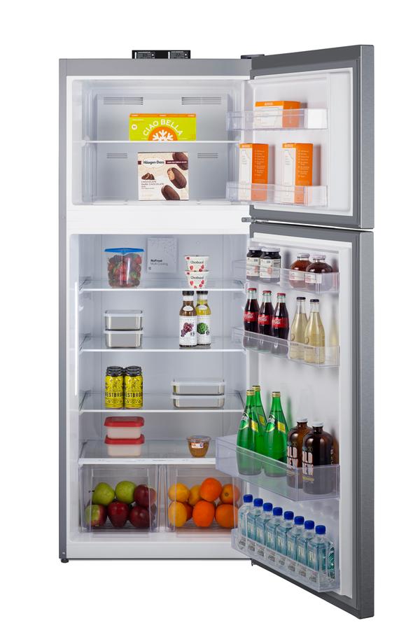 Summit BKRF15SS 28" Wide Top-Mount Refrigerator-Freezer With Nist-Calibrated Thermometers
