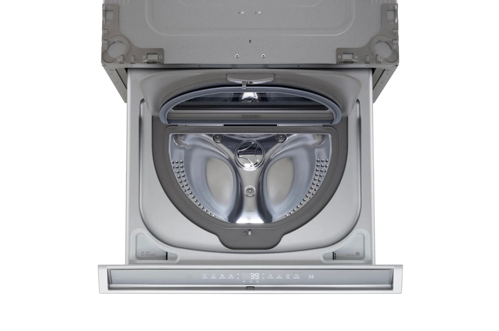 Lg WD405CS Lg Signature 1.0 Cu. Ft. 29" Sidekick™ Pedestal Washer, Lg Twinwash™ Compatible