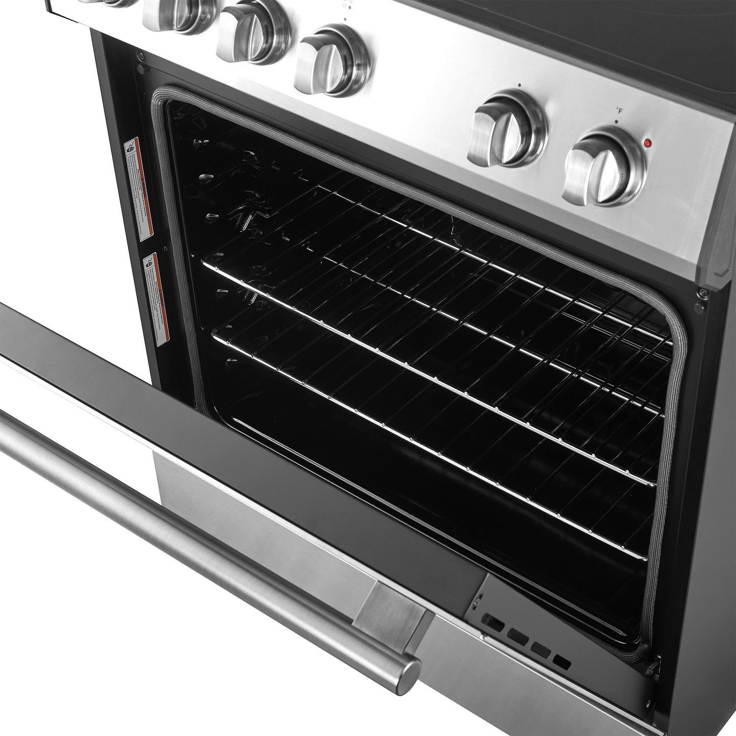 Forno FFSEL601230 Forno Leonardo Espresso 30-Inch Stainless Steel Electric Range, True Convection, Energy Efficient