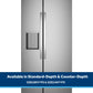 Ge Appliances GSE28NYYFS Ge® Energy Star® 27.9 Cu. Ft. Side-By-Side Refrigerator With Extra Tall Dispenser And In-Door Icemaker