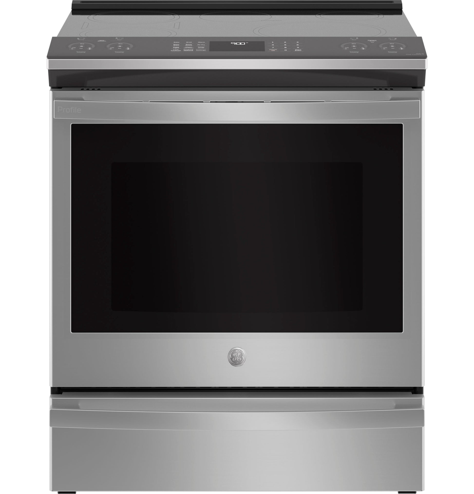 Ge Appliances PHS93EYPFS Ge Profile™ Energy Star 30" Smart Slide-In Fingerprint Resistant Front-Control Induction And Convection Range With No Preheat Air Fry
