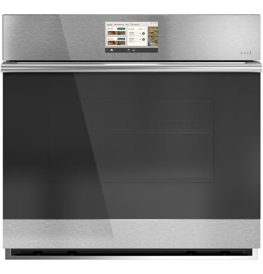 Cafe CTS70DM2ZS5 Café™ 30" Smart Single Wall Oven With Convection In Platinum Glass