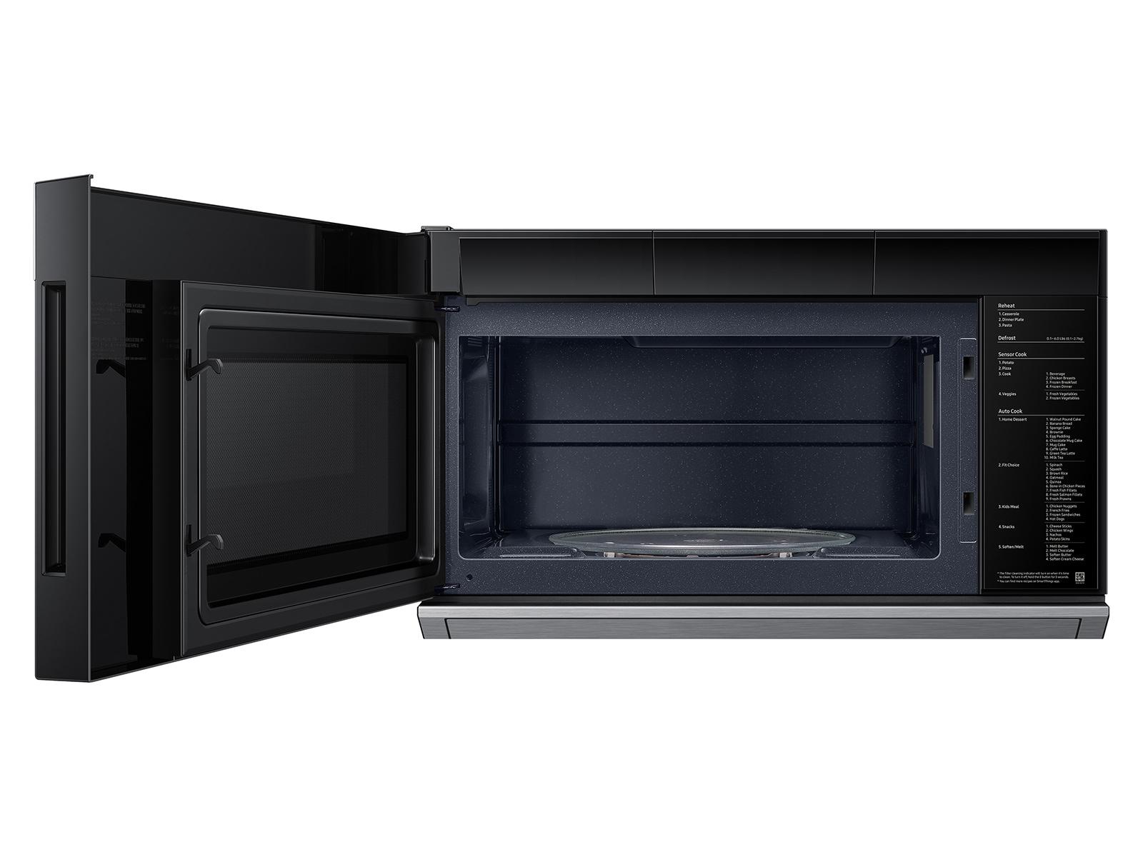 Samsung ME80H2160R Bespoke Over-The-Range Microwave Dualvent Technology Auto Connectivity 500 Cfm