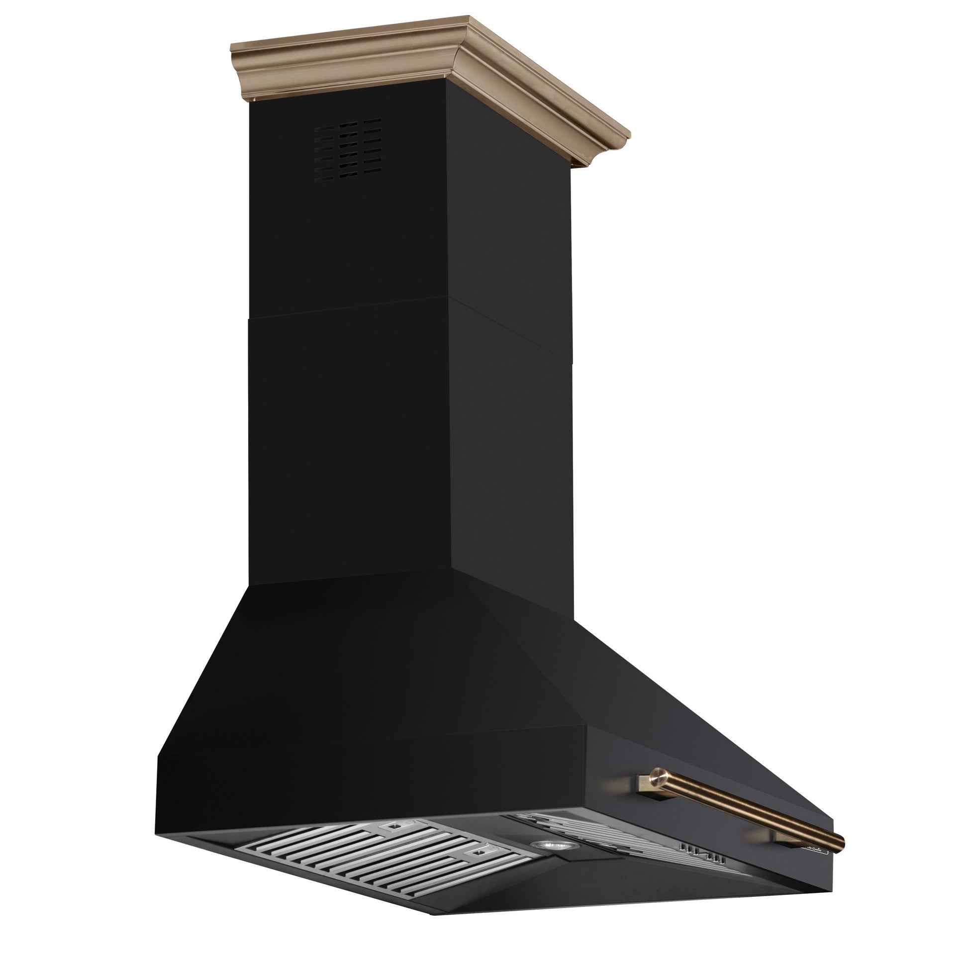 Forno FRHWM509530BLK Forno Aria 30 Inch Wall-Mounted Range Hood In Black