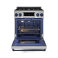 Thor Kitchen RSG30LPBLU 30 Inch Professional Lp Range With Tilt Panel Touch Control In Stainless Steel/Blue Gordon Ramsay Series - Rsg30Lp-Blu