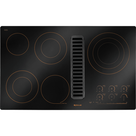 Jennair JED4536WR 36" Electric Radiant Downdraft Cooktop With Electronic Touch Control Cooktops Jenn-Air