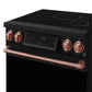 Thor Kitchen RSI30BRSG 30 Inch Professional Induction Range With Tilt Panel Touch Control In Black And Rose Gold Gordon Ramsay Series