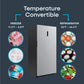 Element Appliance EXUF14CEES Element 14.0 Cu. Ft. Upright Convertible Freezer/Refrigerator - Stainless Steel, Energy Star (Exuf14Cees)